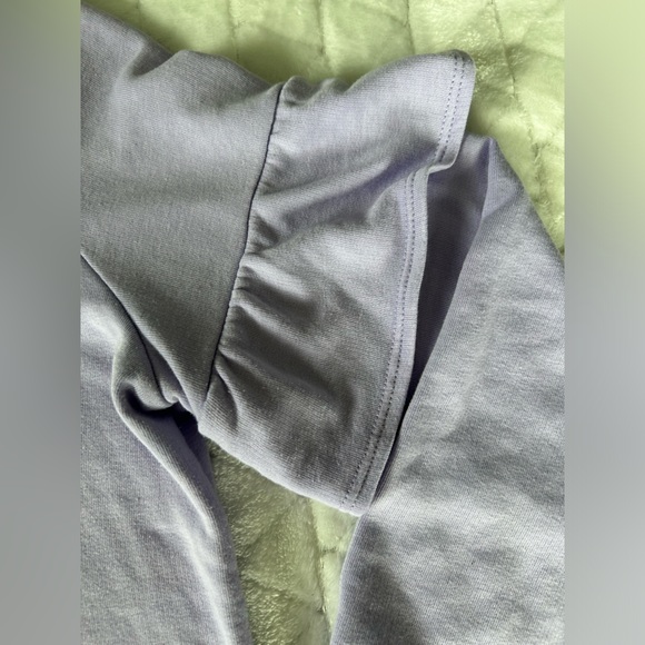 Old Navy | Lavender Lightweight Sweatshirt with Ruffle Detail | Size Small - Picture 6 of 13